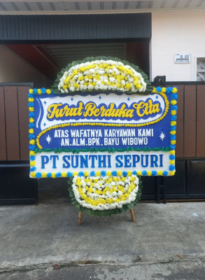 Papan Bunga Duka di Yudanagara